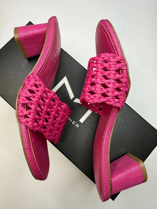 Marc Fisher LTD Women's Jazmine Woven Slip-On Sandals- Size 5M - Picture 7 of 10